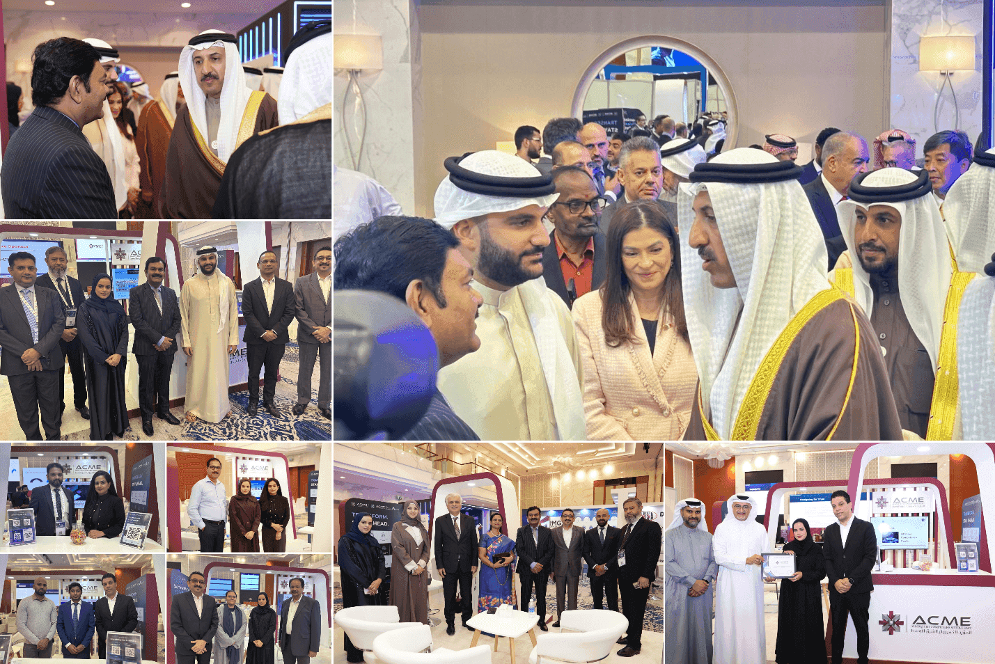 S.M. Hussaini receiving recognition from dignitaries at Bitex 2024 Bahrain